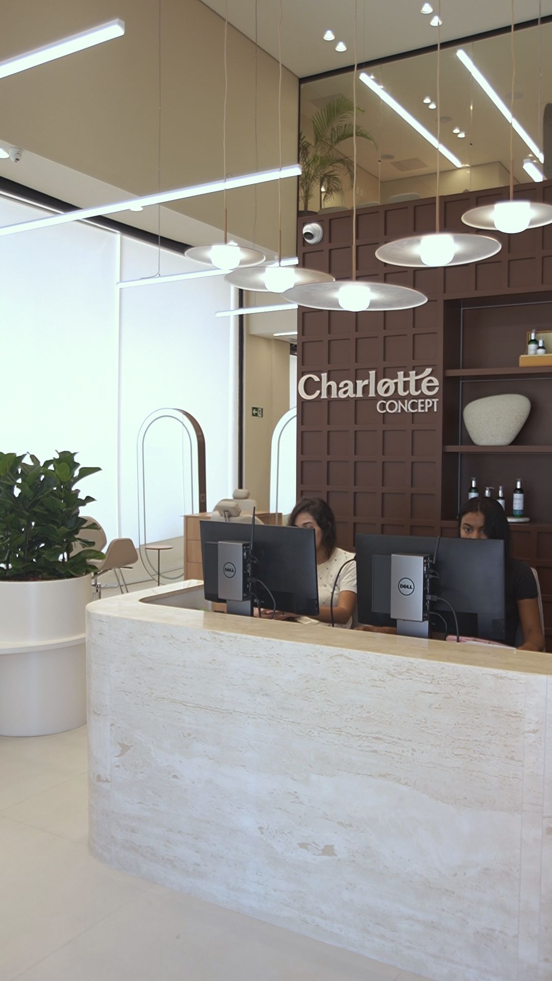 Recepção — Charlotte Concept